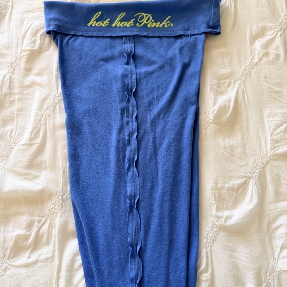 Pink Victoria's Secret VTG low rise cropped pajama pants M